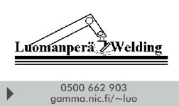 Luomanperä Welding Oy logo